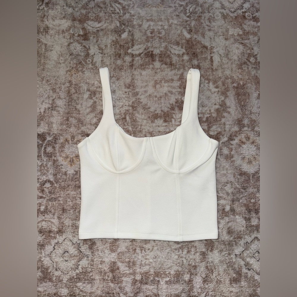 Zara Bustier Crop Top